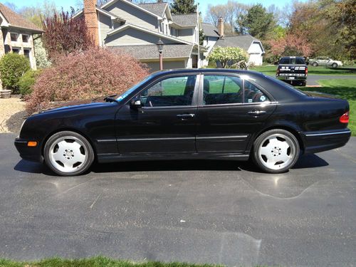 2001 mercedes-benz e55 amg base sedan 4-door 5.5l