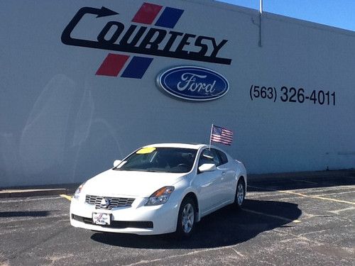 2008 nissan altima 2.5 low reserve! limited warranty! sporty! fwd! moonroof!!!