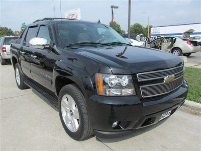 Black truck lt clean title finance leather chrome accents low miles air auto ac