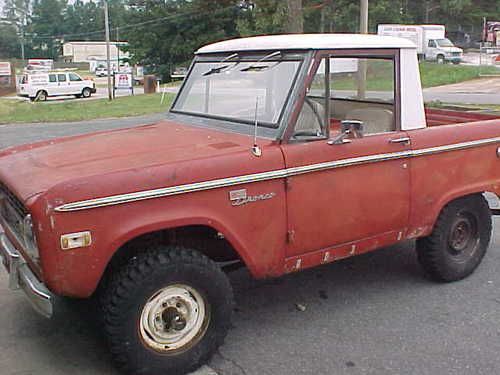 1970 ford bronco u14 1/2 cab