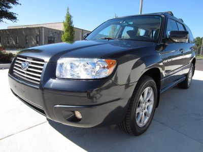 2008 subaru forester x premium wagon awd roof alloys clean loaded warranty lqqk!