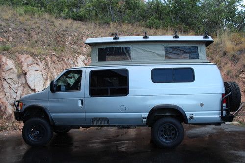 2000 ford e350 sportsmobile van 7.3ltr turbo diesel 4x4 (rv)