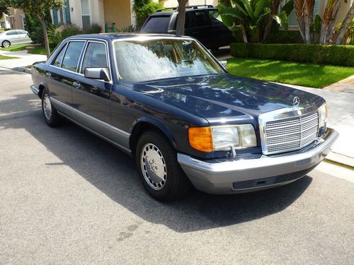 1986 mercedes 300 sdl - not beige!  very clean, rebuilt engine, svo equipped