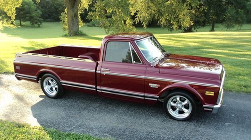 '69 c10 cheyenne - frame off restored - factory big block truck - cold a/c -70px