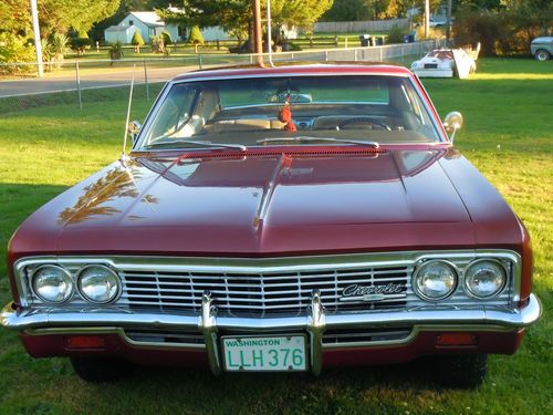 1966 caprice sport coupe 396 big block turbo 400 12 bolt rear end.