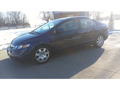 2010 honda civic lx no reserve rebuilt title runs &amp; drives a+ family owned 3yrs