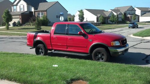 2002 ford f-150 xlt crew cab pickup 4-door 5.4l