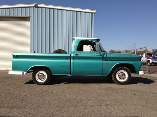 1966 chevy c-10 short bed shop truck rat rod small window