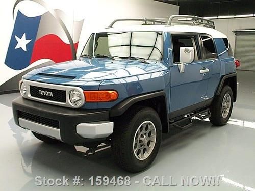 2013 toyota fj cruiser 4x4 auto rear cam side steps 6k texas direct auto