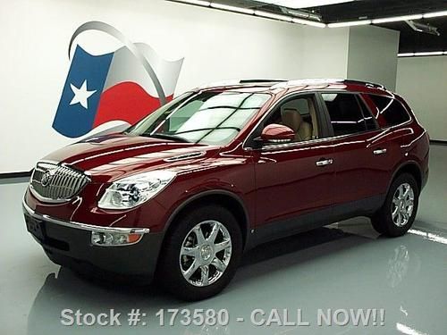 2009 buick enclave cxl dual sunroof nav rear cam 47k mi texas direct auto