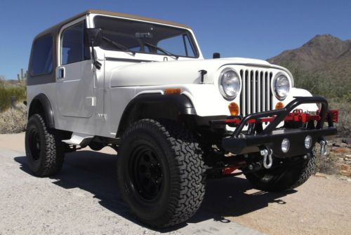 1985 jeep cj7 fresh paint ready to go!