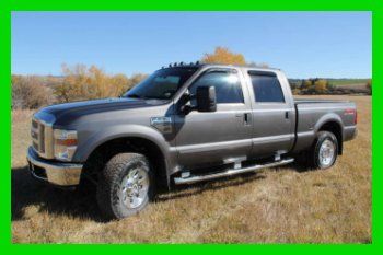 2008 ford f-250 4x4 crew cab lariat turbo 6.4l v8 32v automatic 4wd montana
