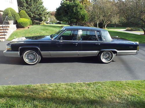 1991 cadillac brougham d&#039;elegance sedan 4-door 5.7l