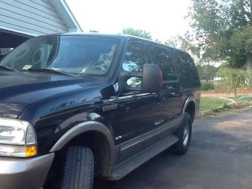 2004 ford excursion 6.0l diesel  eddie bauer 4x4