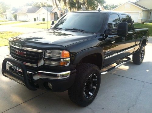 2007 gmc sierra 2500 hd classic slt crew cab pickup 4-door 6.6l