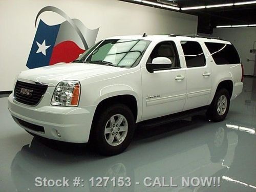 2013 gmc yukon xl slt 8pass htd leather park assist 31k texas direct auto