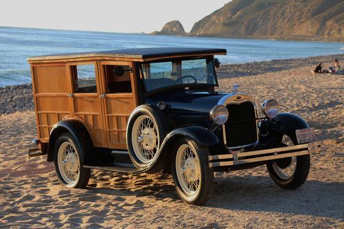 1929 ford model a woody station wagon