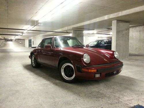 1982 porsche 911 targa all original numbers matching collector!