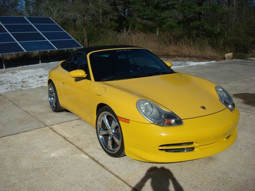 2000 porsche 911 cabriolet 6 speed tsw wheels