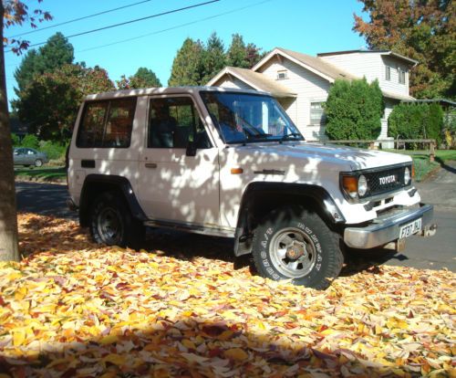 Toyota Landcruiser TDI TURBO DIESEL 5 SPEED manual LJ70 land cruiser LOW MILES, US $10,500.00, image 2