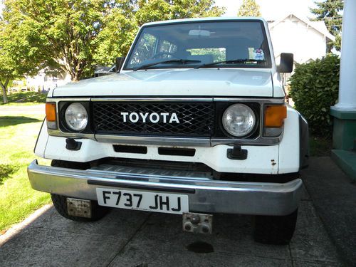 Toyota Landcruiser TDI TURBO DIESEL 5 SPEED manual LJ70 land cruiser LOW MILES, US $10,500.00, image 7