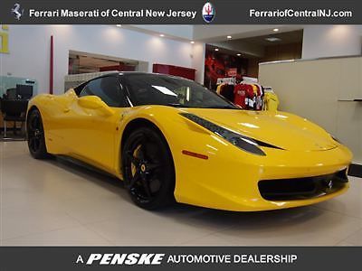 2dr coupe low miles yellow automatic gasoline 4.5l v8 giallo modena
