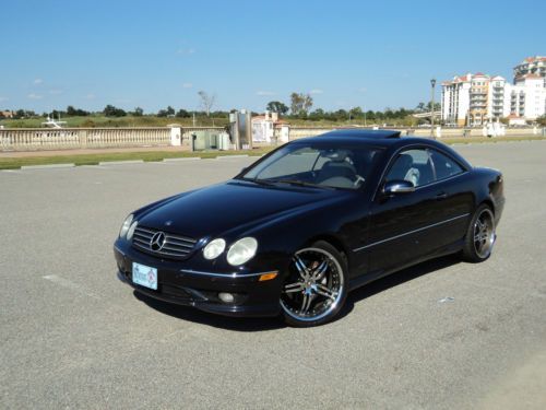 2002 cl500 mercedes benz 2dr coupe 5.0l v8 fi  24v rear wheel dr.