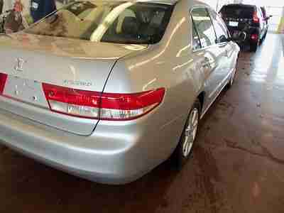 NO RESERVE 04 HONDA ACCORD 4DR SDN NAV NEW TIRES GRAY LTHR HTD SEATS ROOF AUTO, image 5