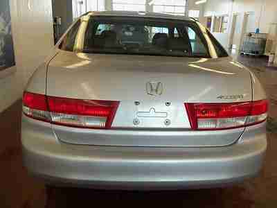 NO RESERVE 04 HONDA ACCORD 4DR SDN NAV NEW TIRES GRAY LTHR HTD SEATS ROOF AUTO, image 6