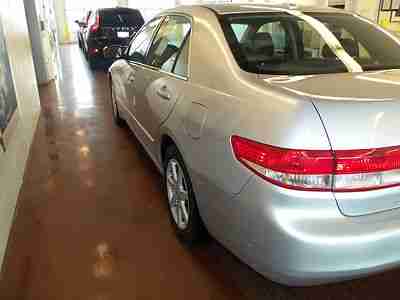 NO RESERVE 04 HONDA ACCORD 4DR SDN NAV NEW TIRES GRAY LTHR HTD SEATS ROOF AUTO, image 7