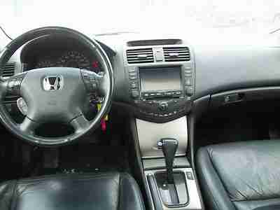 NO RESERVE 04 HONDA ACCORD 4DR SDN NAV NEW TIRES GRAY LTHR HTD SEATS ROOF AUTO, image 20