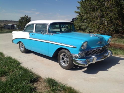 1956 chevrolet belair 2 door hotrod