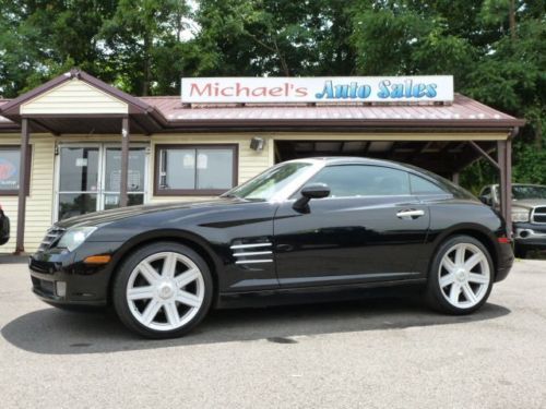 2004 chrysler crossfire 6sp no reserve low miles