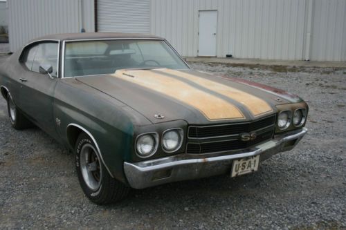 Barn find survivor 1970 ss chevelle 396