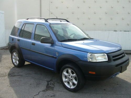 2002 land rover freelander se *low miles* no reserve!