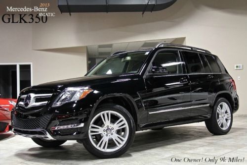 2013 mercedes benz glk350 $41k + msrp one owner heated seats only 9k miles! wow!
