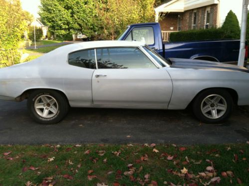 1972 chevrolet chevelle base hardtop 2-door 5.7l