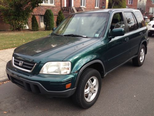 2001 honda cr-v crv se sport 2.0l 4wd leather clean title no reserve sold as is