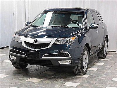 2011 acura mdx sh-awd 41k warranty 6cd camera  sunroof heated leather clean used