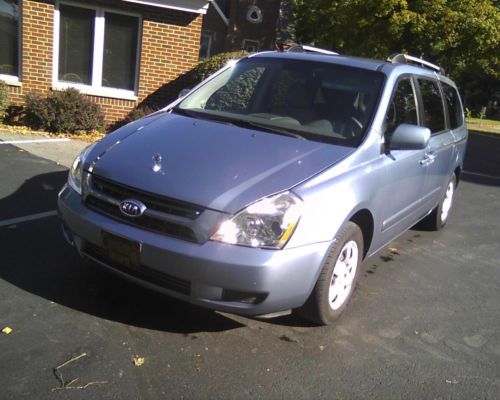 2006 kia sedona ex mini passenger van 4-door 3.8l no reserve!!