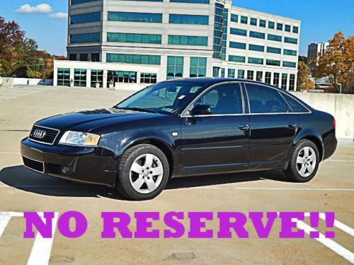 2004 audi a6 quattro awd luxury fully loaded one owner  no reserve!!!