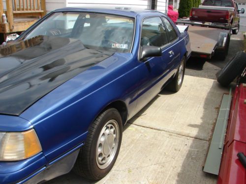 1987 ford thunderbird base sedan 2-door 5.0l