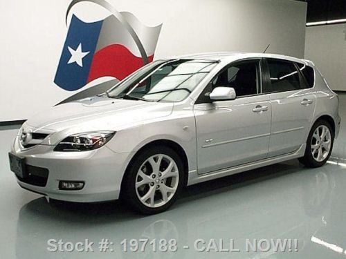 2009 mazda mazda3 s touring hatchback auto leather 44k texas direct auto