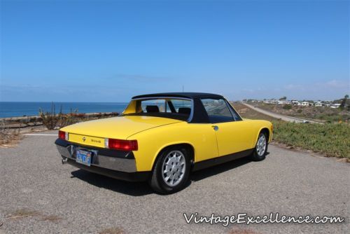 1970 porsche 914-6 blue plate ca car matching#s 250hp yellow x2 engines/trans