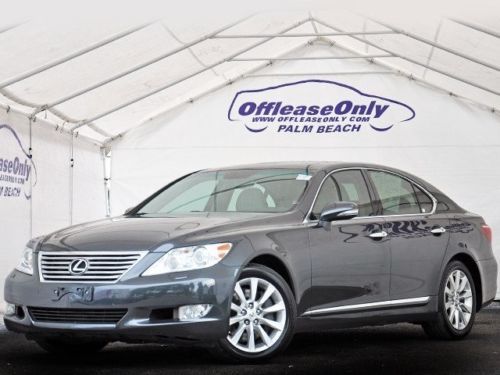 Leather navigation sunroof keyless entry factory warranty off lease only