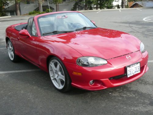 2005 mazda miata mazdaspeed convertible 2-door 1.8l turbocharged 51k