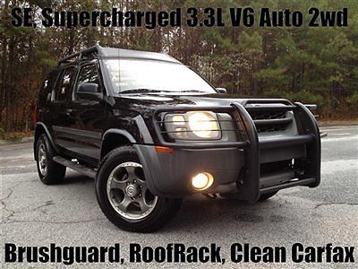 Se supercharged sc 3.3l v6 auto 2wd brushguard side steps tow pkg clean carfax