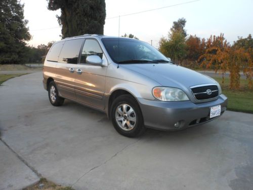 2005 kia sedona ex, elderly owned