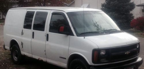 1999 chevrolet express 3500 cargo van