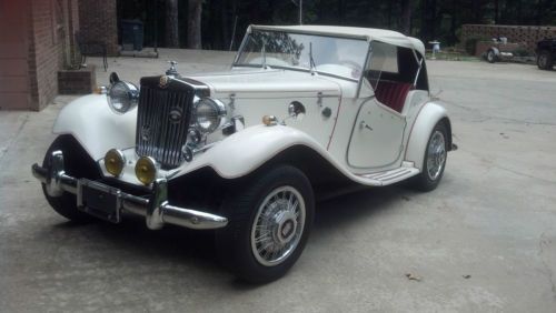1952 mg roadster, replica, kit car, vw